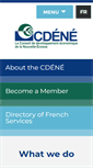 Mobile Screenshot of cdene.ns.ca